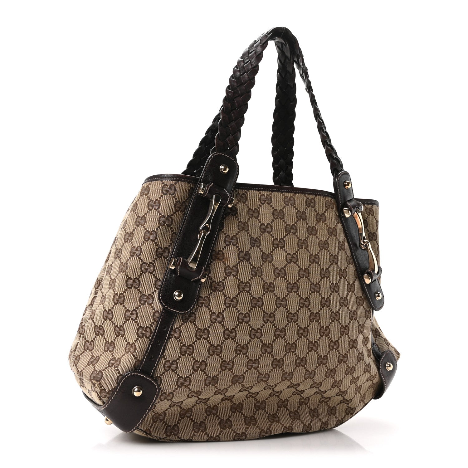 Gucci Monogram Medium Pelham Shoulder Bag Dark Brown 3 of 10