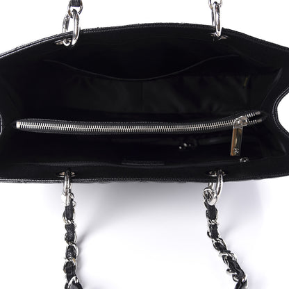 Chanel Caviar Quilted Grand Shopping Tote GST Black 5 of 11