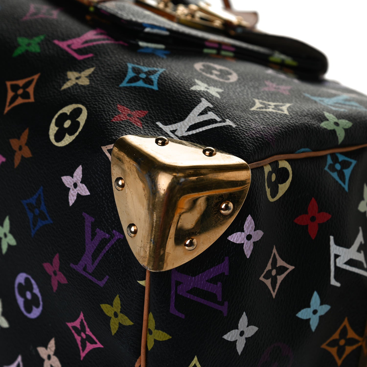 Louis Vuitton Monogram Multicolor Speedy 30 Black 10 of 15