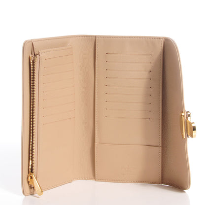 Louis Vuitton Mahina Amelia Wallet Sandy 5 of 7