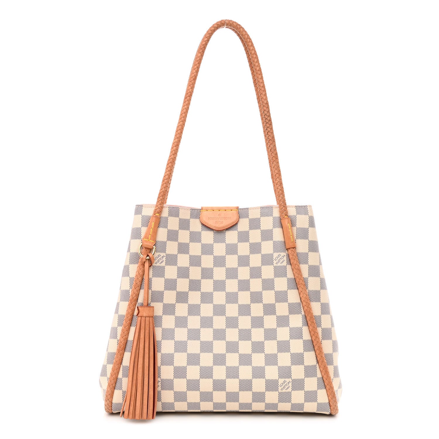 Louis Vuitton Damier Azur Propriano Rose Ballerine 1 of 11