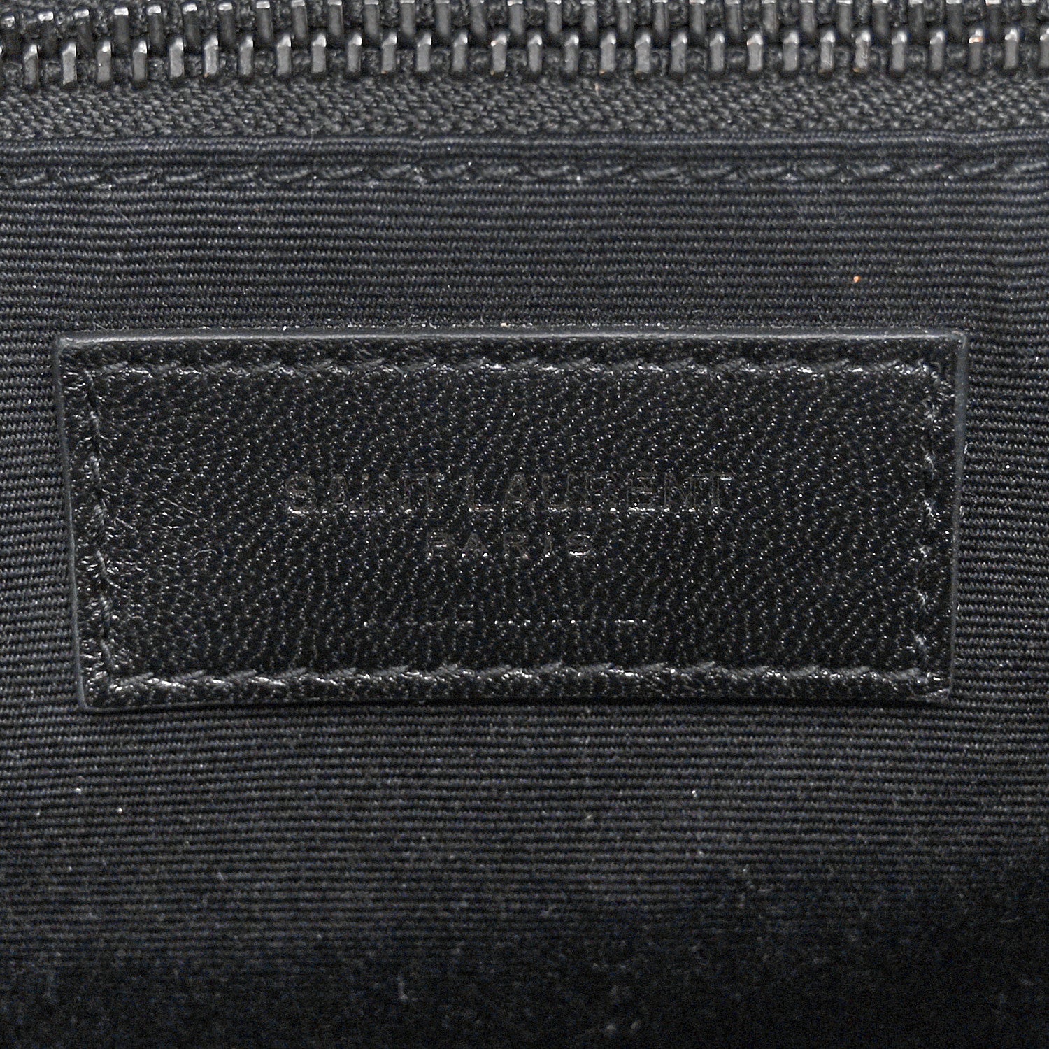 Saint Laurent Calfskin Quilted Toy Loulou Puffer Monogram Monochrome Chain Satchel Black 6 of 12