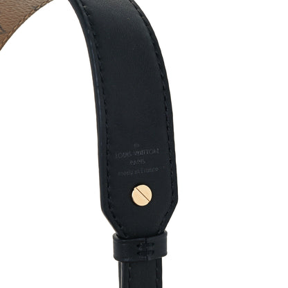Louis Vuitton Reverse Monogram Bandouliere Shoulder Strap XL Black 5 of 6
