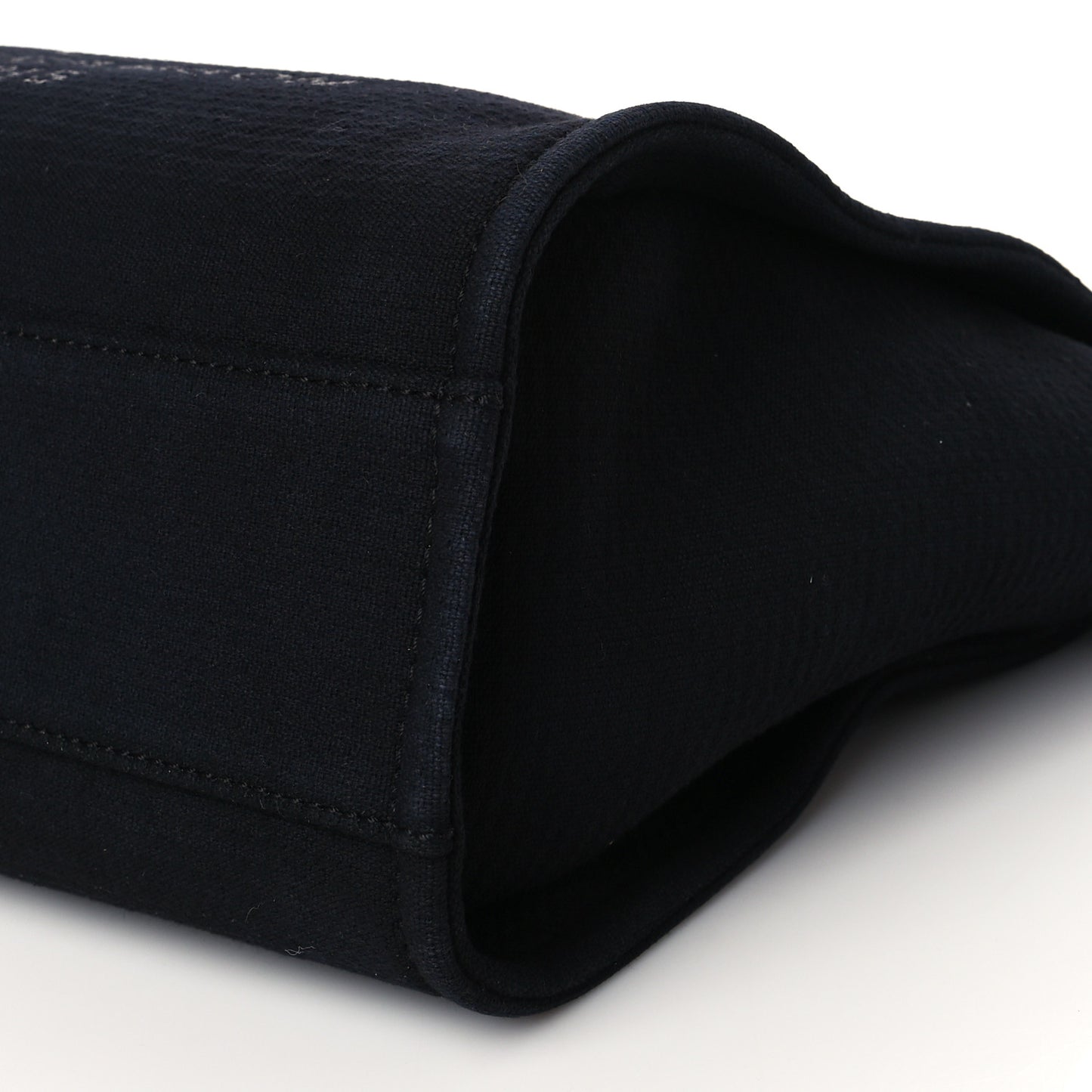 Canvas Small Deauville Tote Black