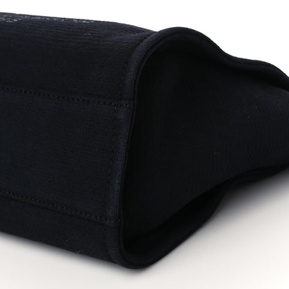 Chanel Canvas Small Deauville Tote Black 11 of 12