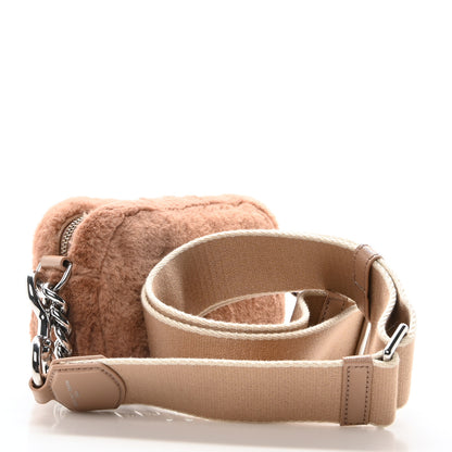 Marc Jacobs Faux Fur Plush Snapshot Camera Bag Fluffy Rose 3 of 10