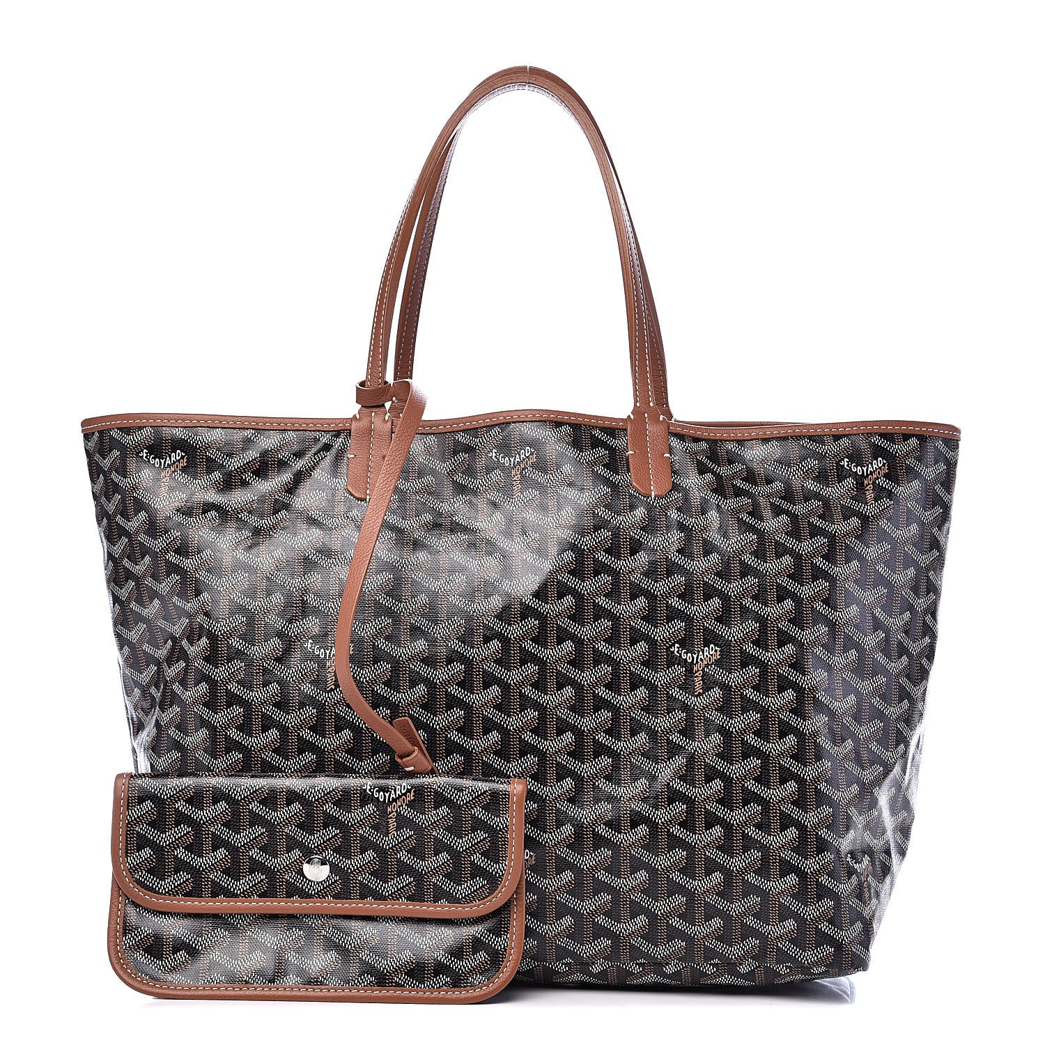 Goyard Goyardine Saint Louis PM Black Gold 1 of 12