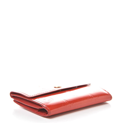 Louis Vuitton Vernis Ludlow Wallet Orange Sunset 4 of 8