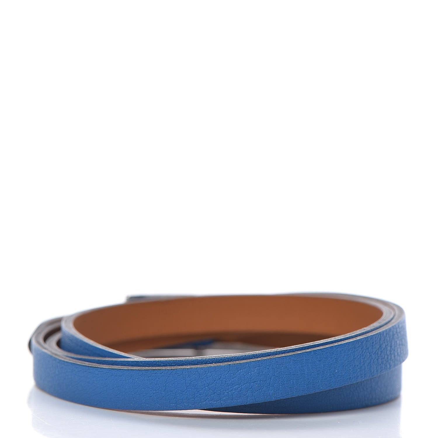 Hermes Swift Hapi 3 MM Triple Tour Wrap Bracelet S Mykonos 3 of 8