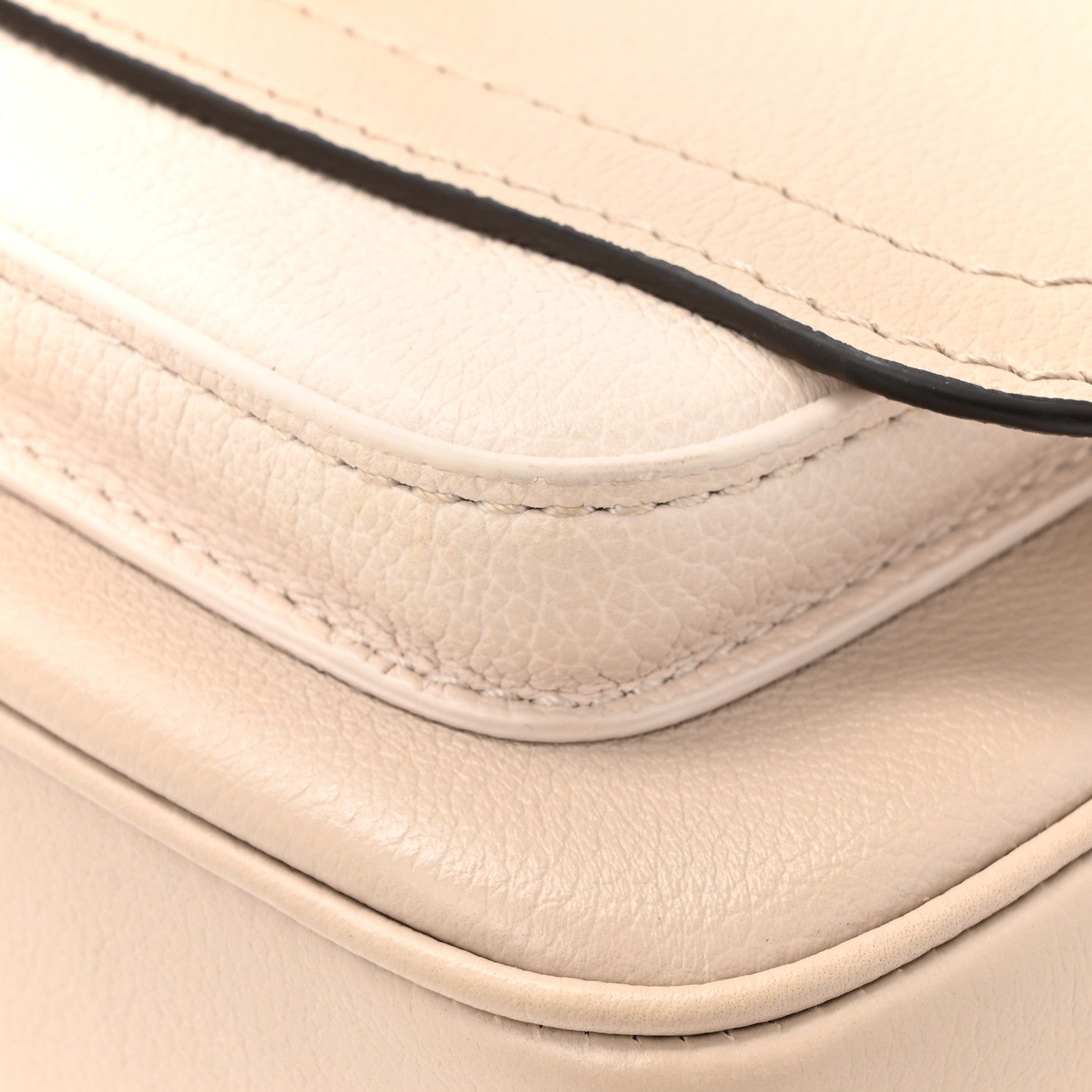 Louis Vuitton Grained Calfskin Lockme Tender Greige 10 of 11