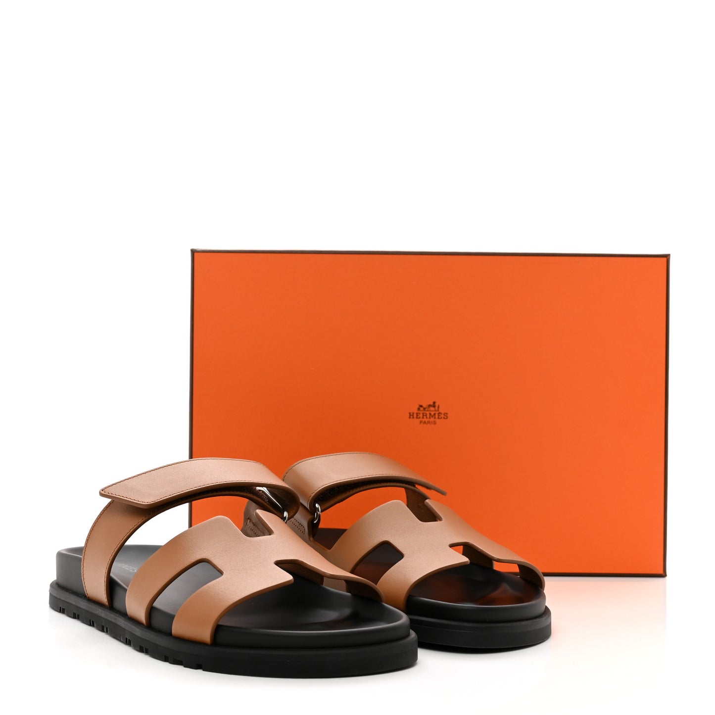 Calfskin Womens Chypre Sandals 37.5 Gold
