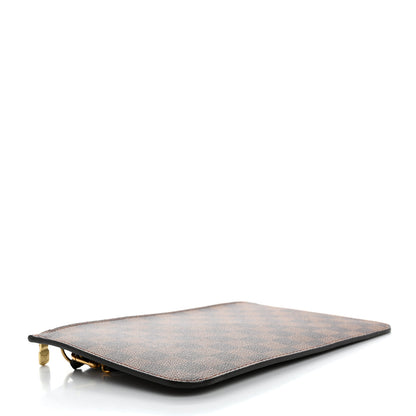 Louis Vuitton Damier Ebene Neverfull MM GM Pochette 4 of 7