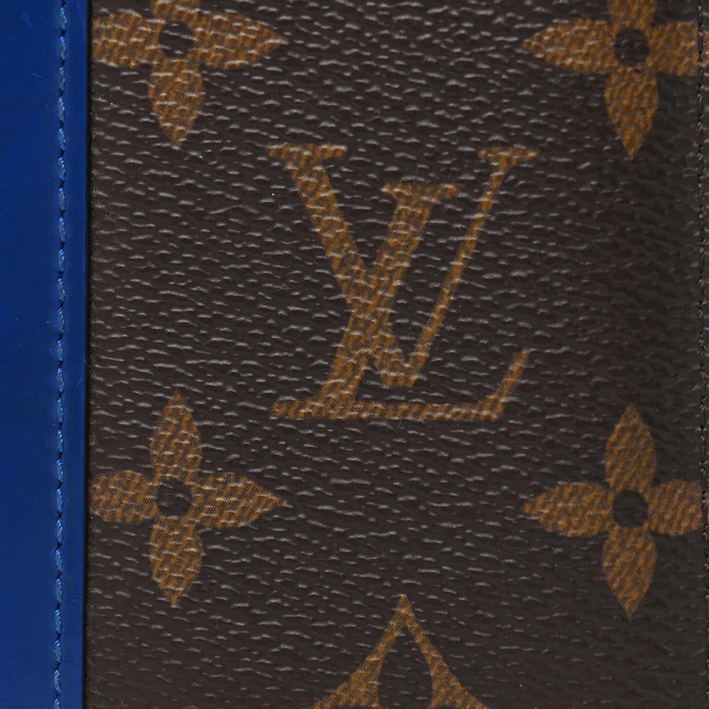 Monogram Macassar Pocket Organizer NM Blue