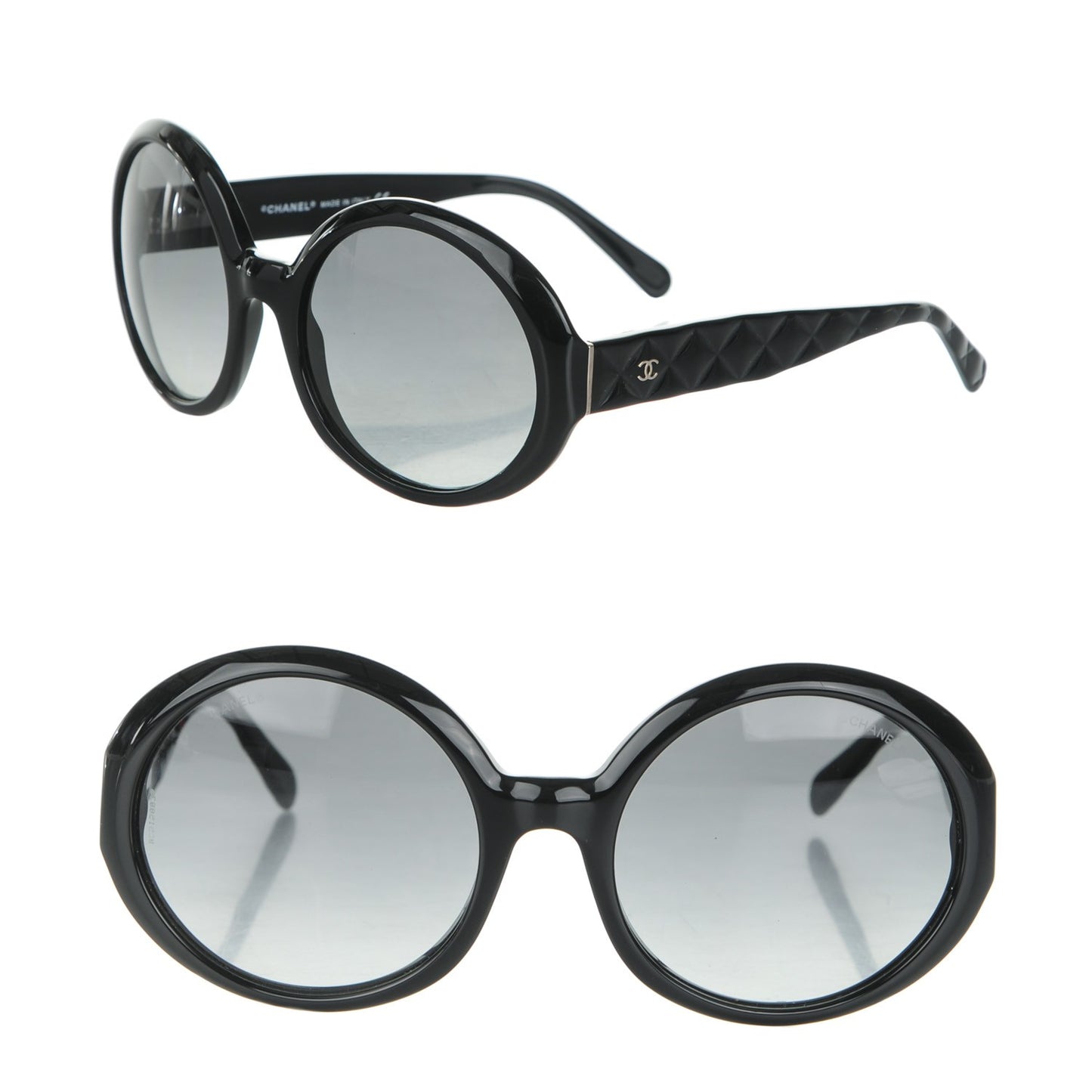 Quilted CC Mod Sunglasses 5120 Black