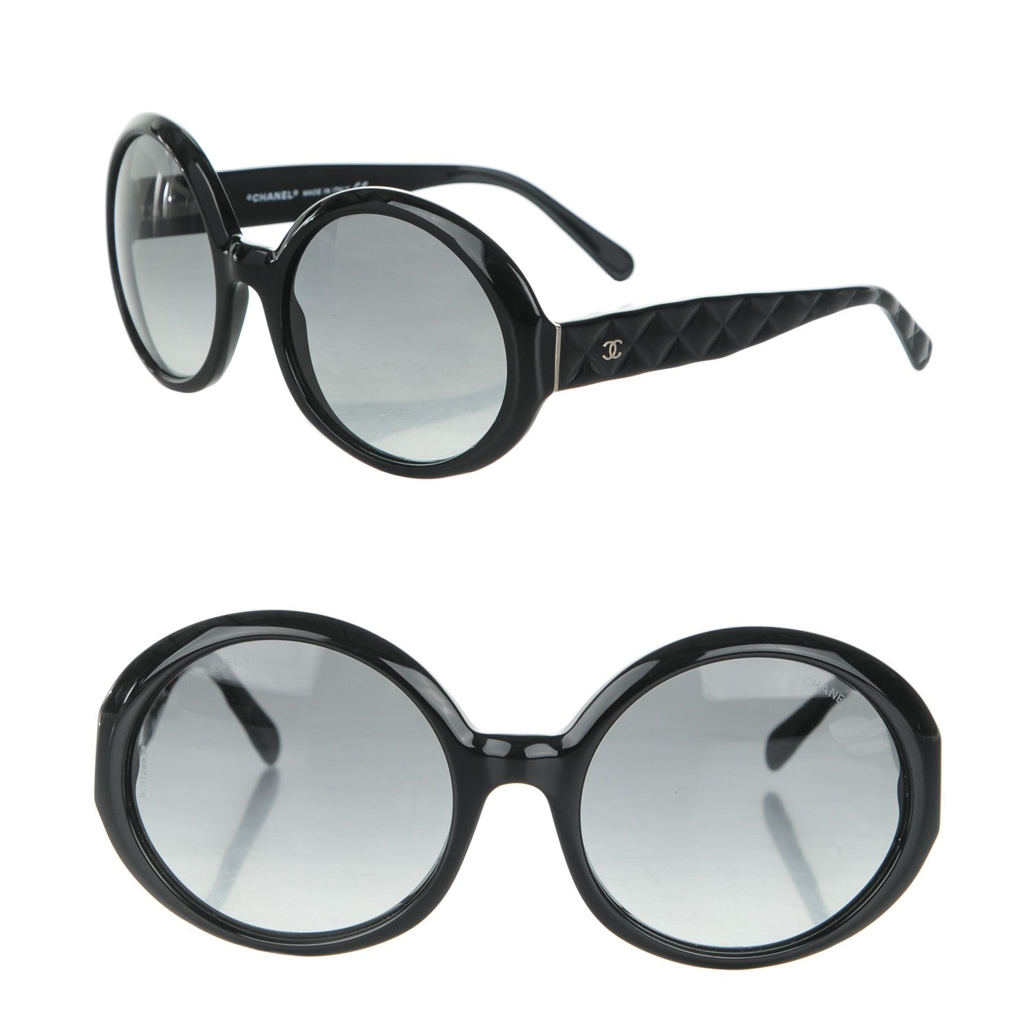 Chanel Quilted CC Mod Sunglasses 5120 Black 1 of 6