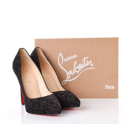 Christian Louboutin Crosta Meteor Pigalle Plato 120 Pumps 41 Black 8 of 8