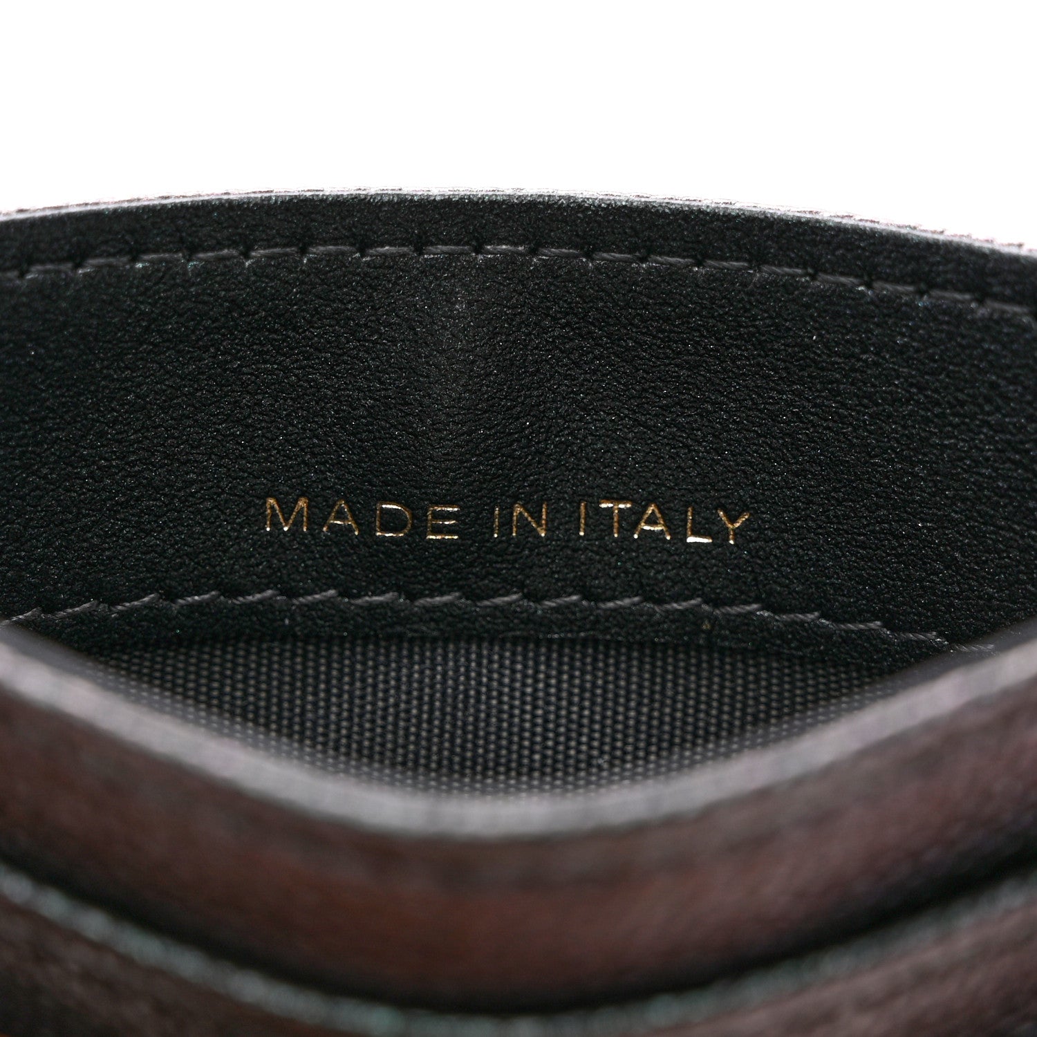 Chanel Iridescent Caviar Quilted Card Holder Black 7 of 9