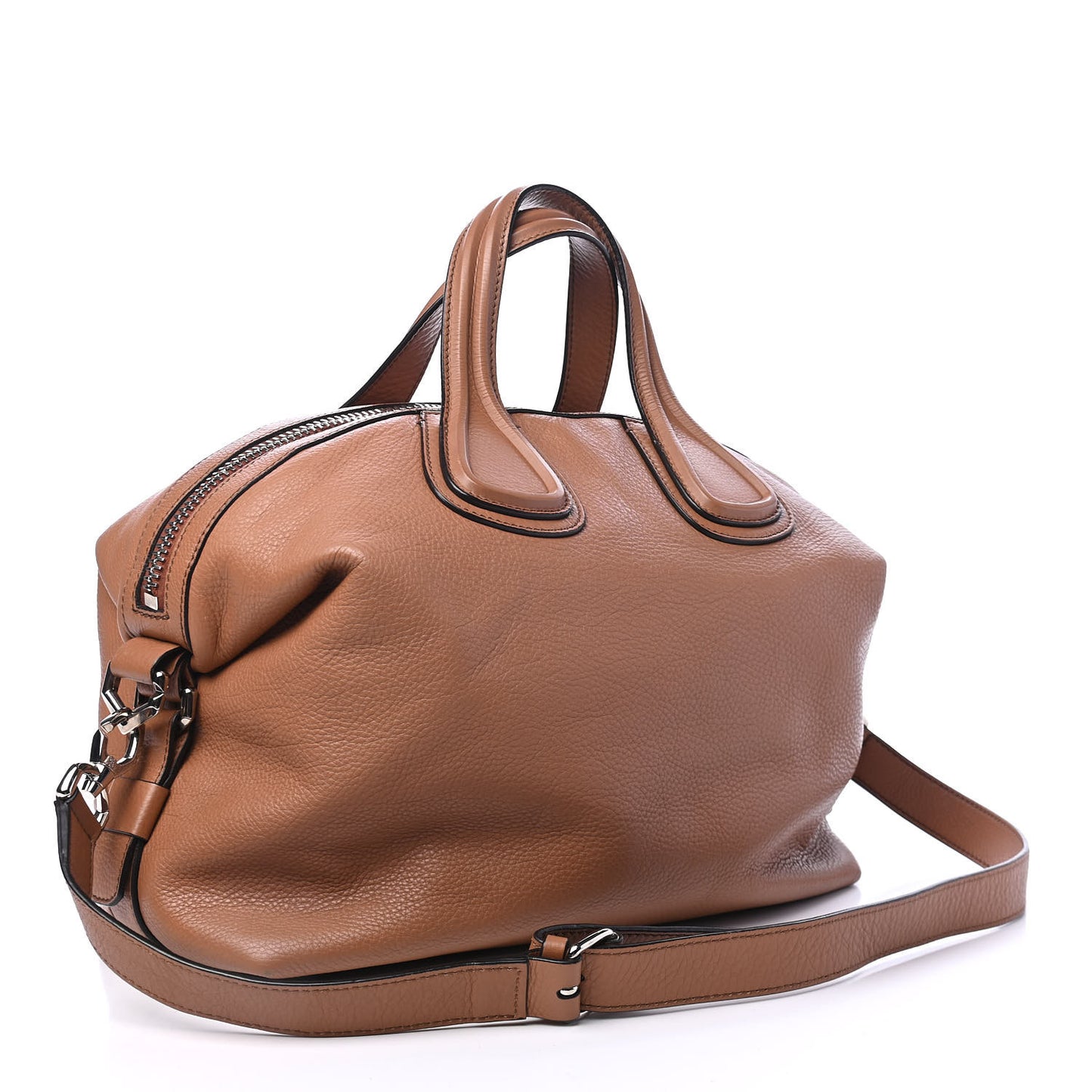 Grained Calfskin Medium Nightingale Brown
