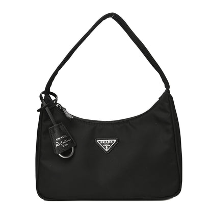 Prada Tessuto Nylon Mini Re-Edition 2000 Bag Black 1 of 10