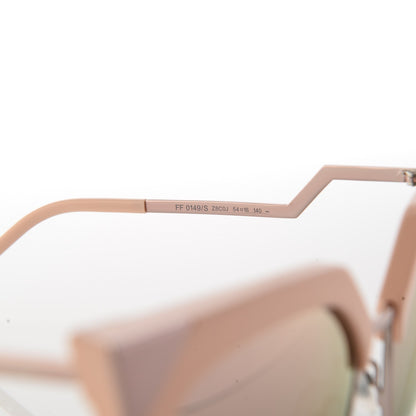 Fendi Cat Eye Iridia Sunglasses FF 0149/S Rose Gold 5 of 8