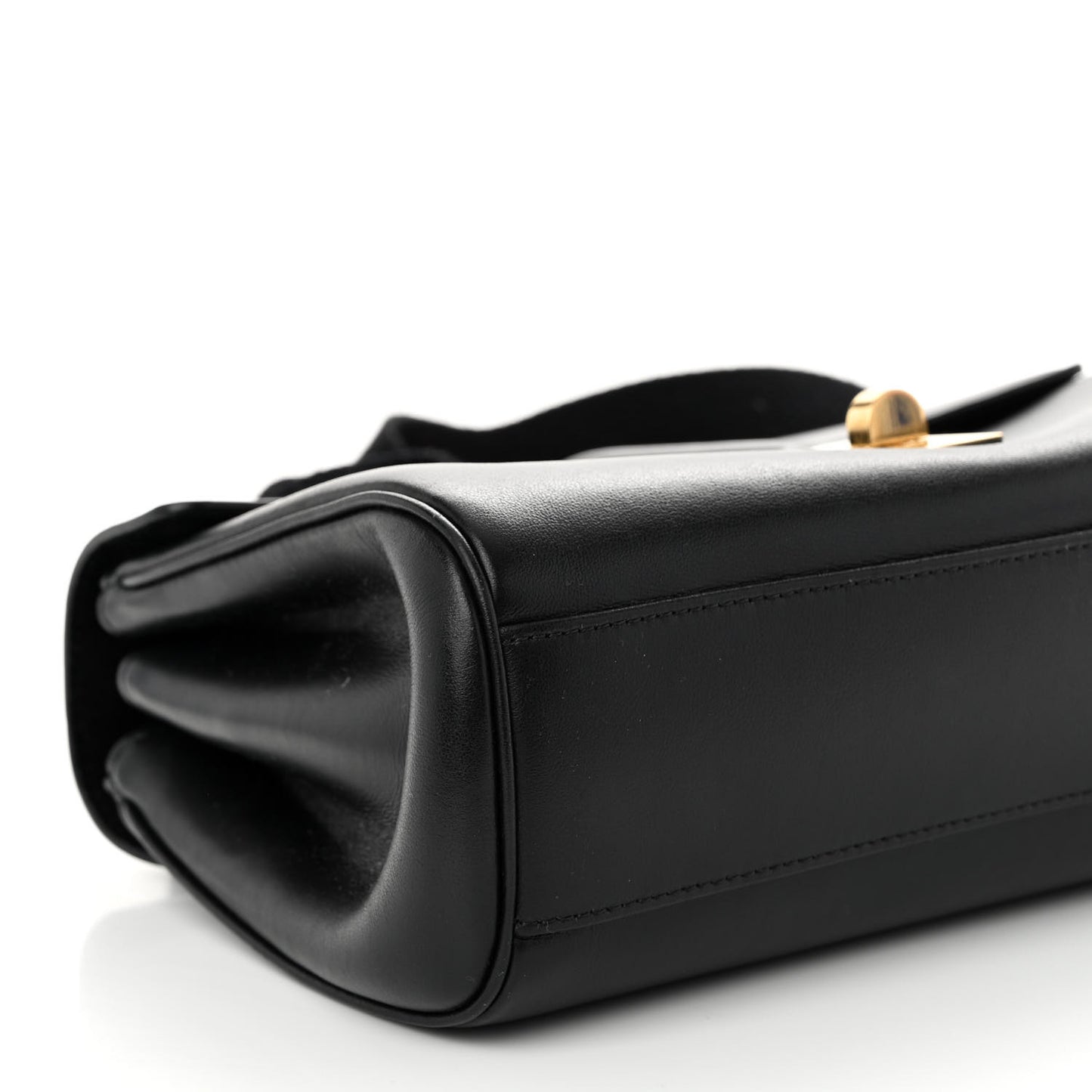 Smooth Calfskin Teen 16 Crossbody Bag Black