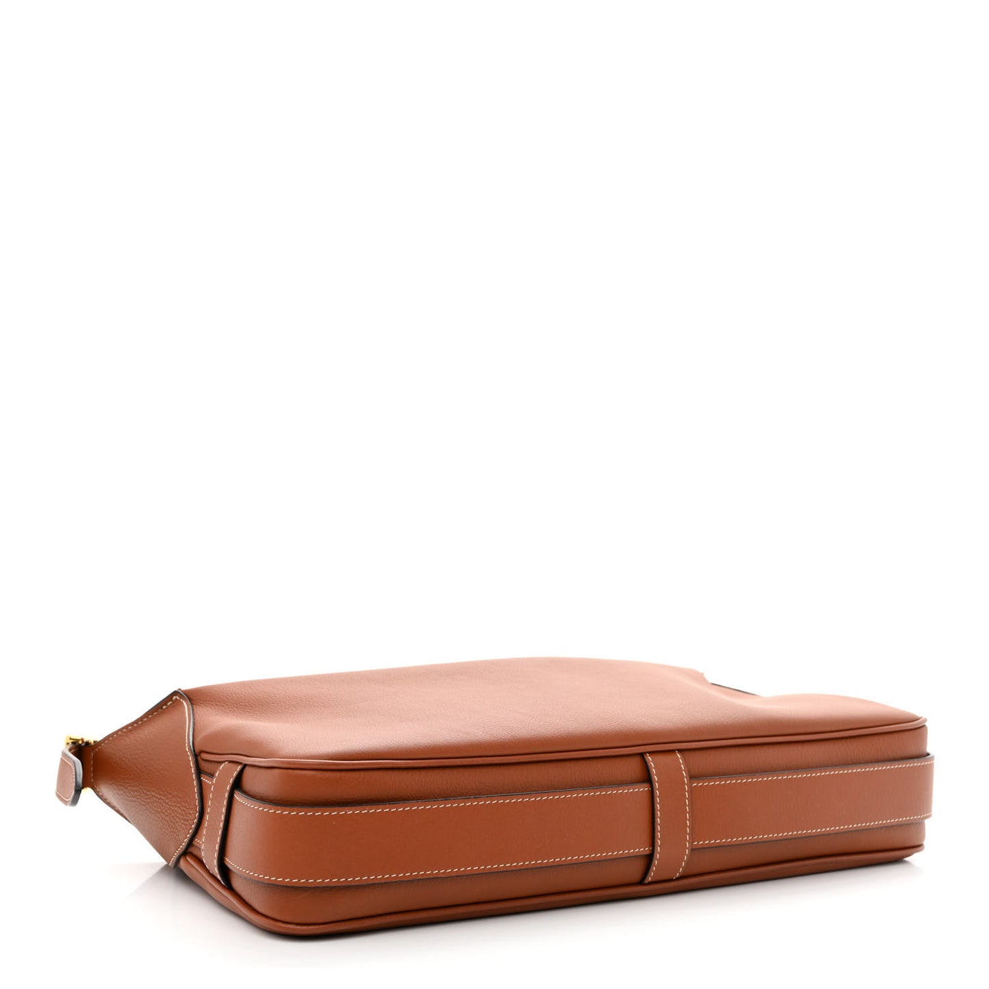 Supple Calfskin Medium Romy Shoulder Bag Tan