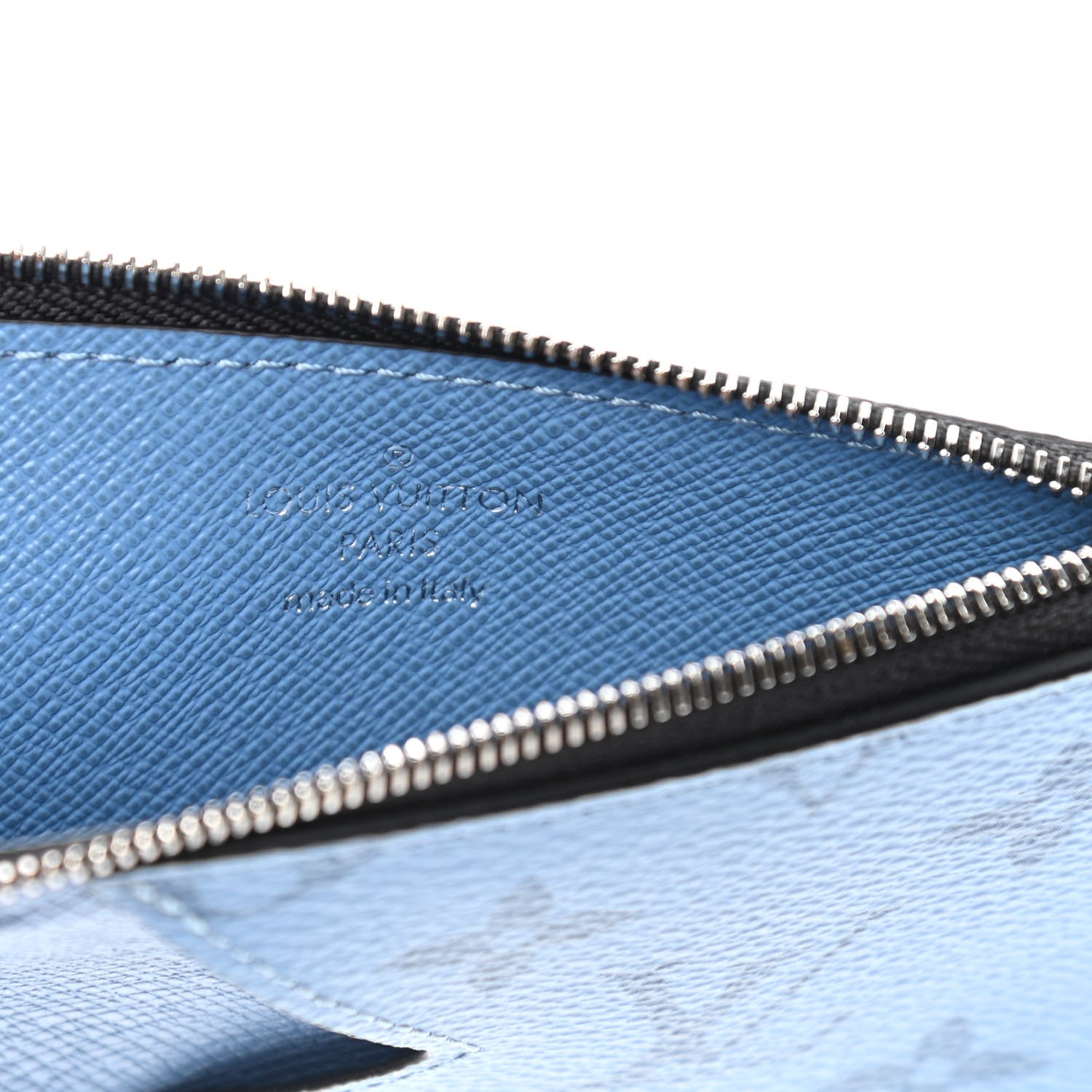 Louis Vuitton Taigarama Coin Card Holder Denim 4 of 4