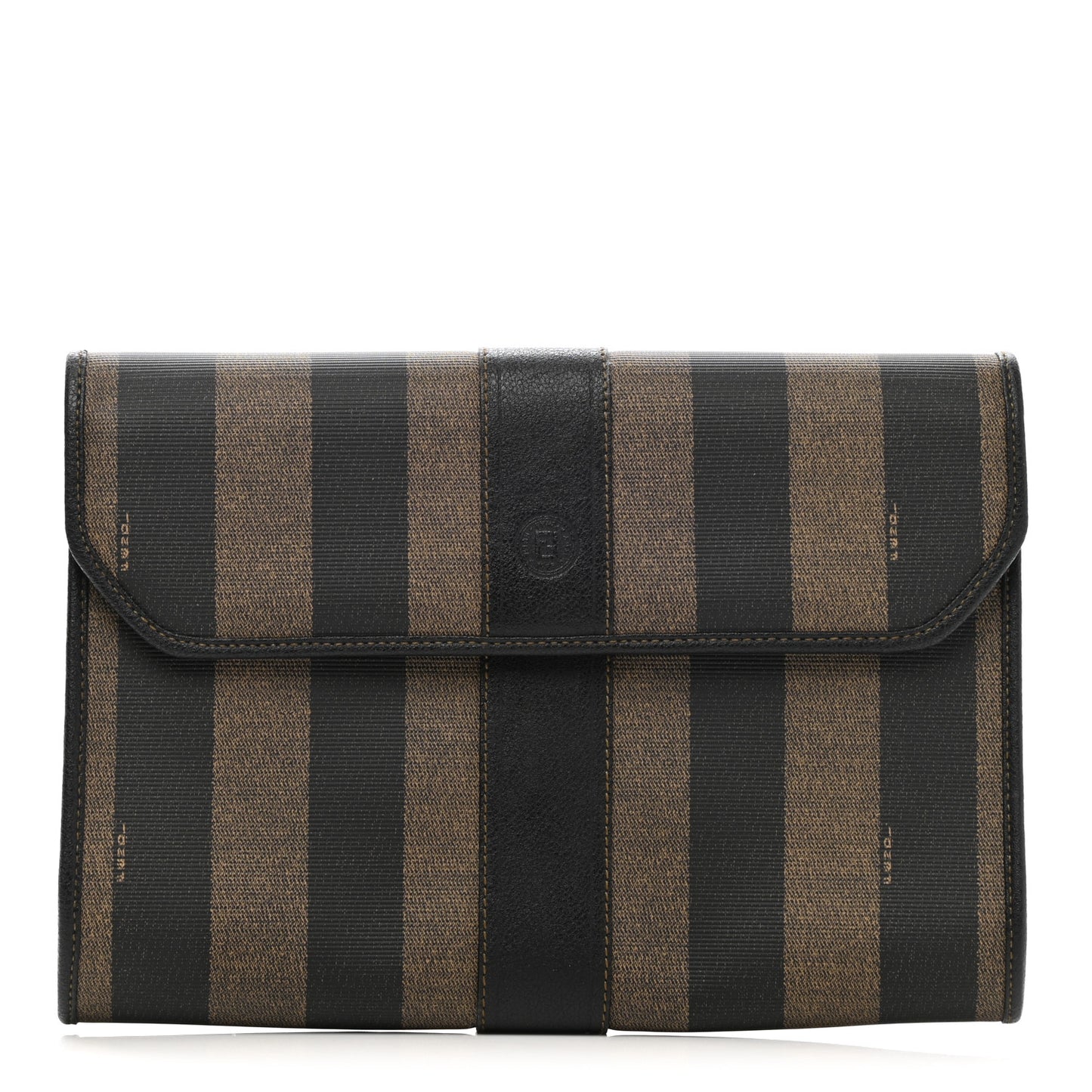 Pequin Fold Over Clutch Tobacco
