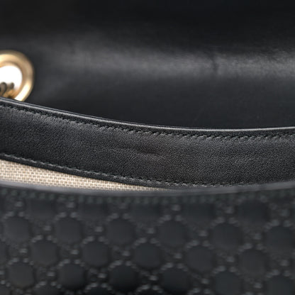 Gucci Microguccissima Medium Emily Chain Shoulder Bag Black 10 of 14