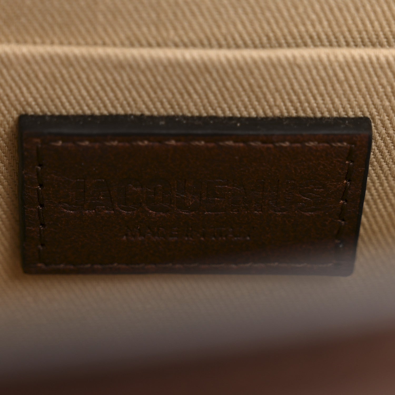 Jacquemus Smooth Calfskin Le Grand Chiquito Dark Brown 6 of 13