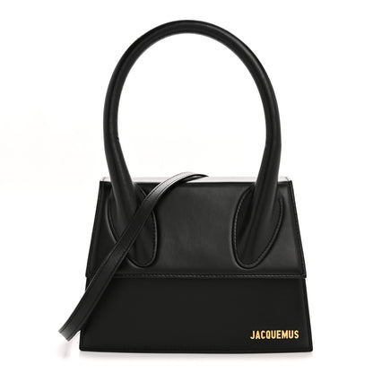 Jacquemus Smooth Calfskin Le Grand Chiquito Black 1 of 12