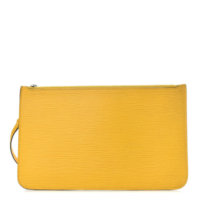 Louis Vuitton Epi Neverfull Pochette MM GM Mimosa 1 of 9