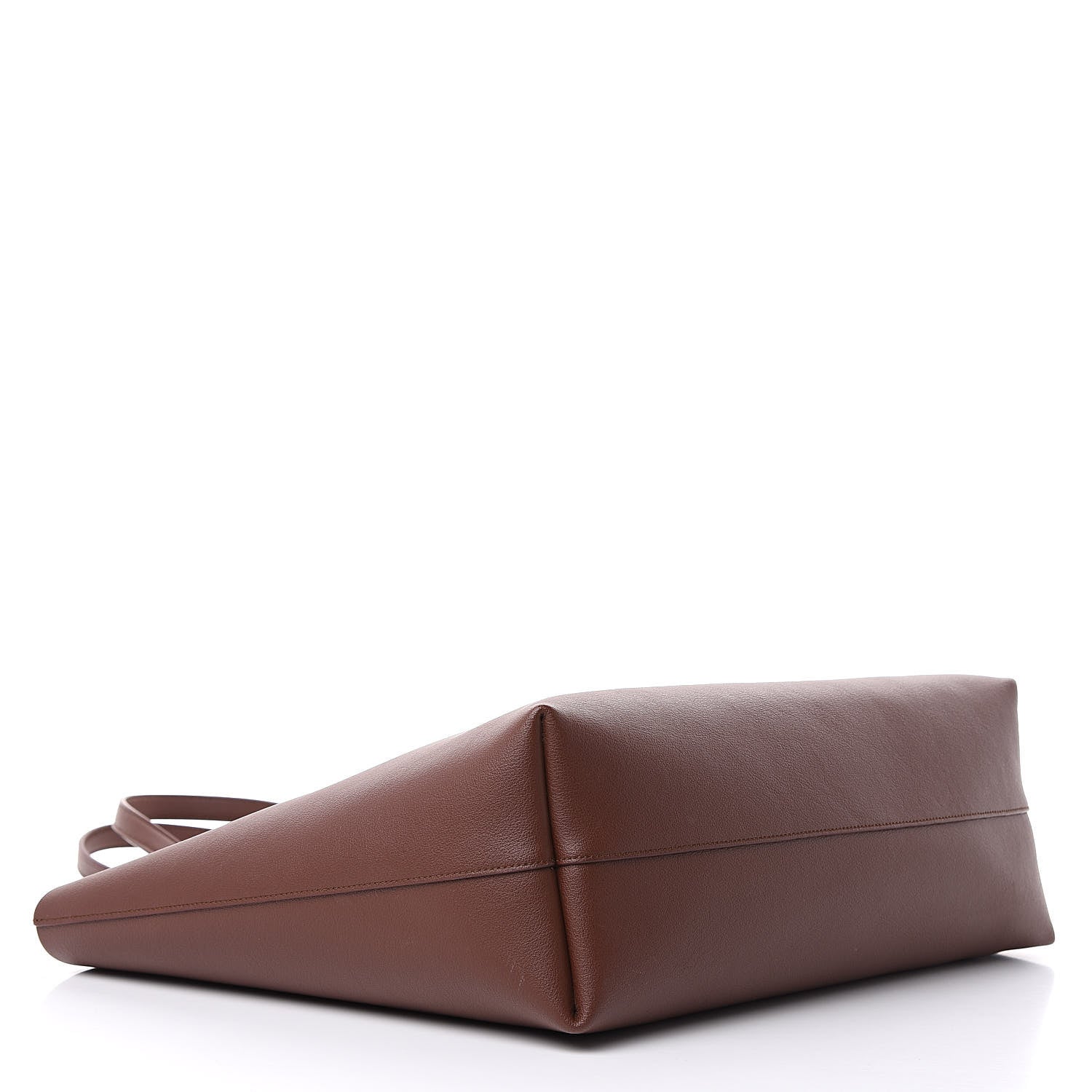 Saint Laurent Calfskin Large Shopping Tote Old Brandy 4 of 11