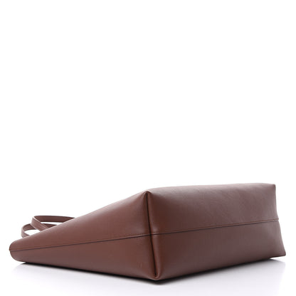 Saint Laurent Calfskin Large Shopping Tote Old Brandy 4 of 11