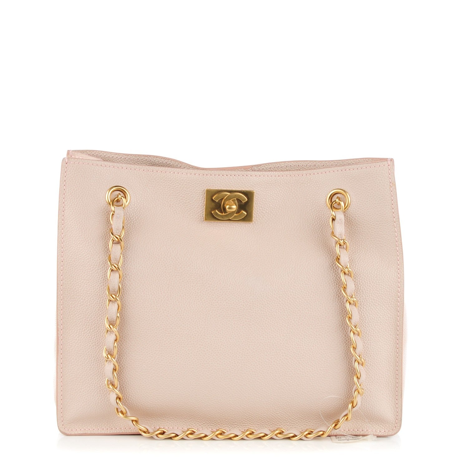 Chanel Caviar Shoulder Bag Light Pink 1 of 7