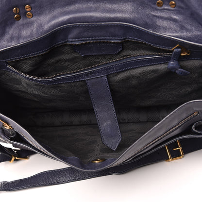 Proenza Schouler Lambskin PS1 Extra Large Satchel Midnight 7 of 22