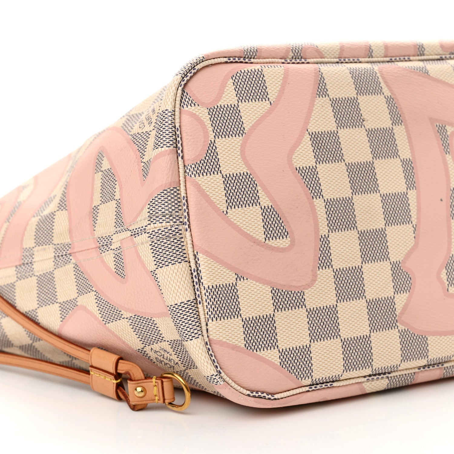 Louis Vuitton Damier Azur Tahitienne Neverfull MM 10 of 23