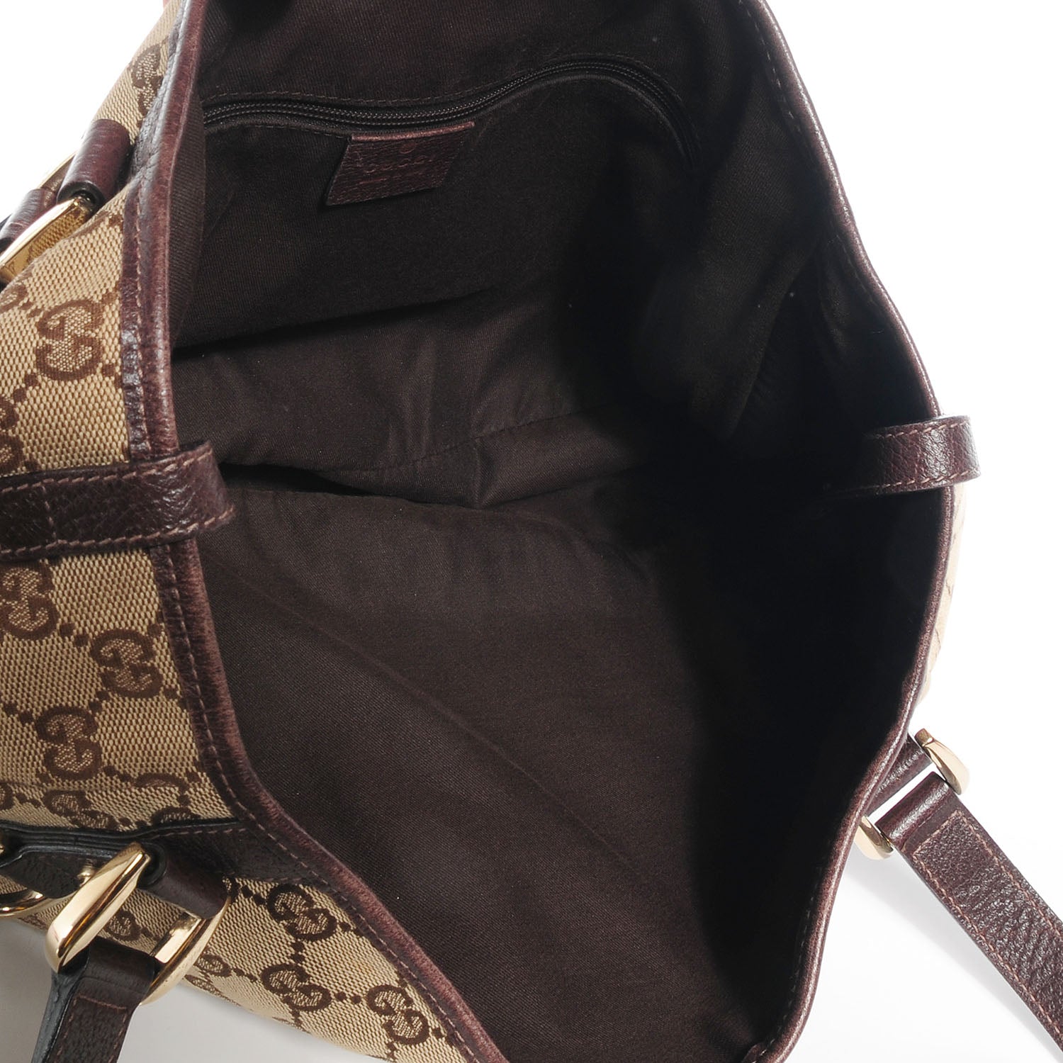 Gucci Monogram Medium Abbey Shoulder Bag Brown 5 of 8