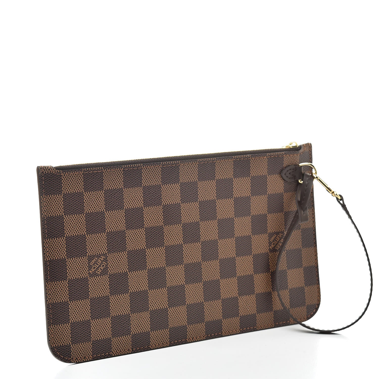 Louis Vuitton Damier Ebene Neverfull MM GM Pochette 3 of 9