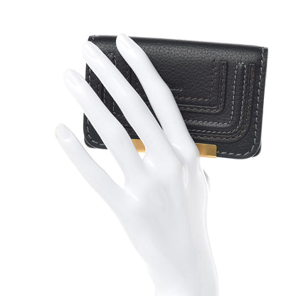Chloe Grained Calfskin Marcie Card Holder Black 2 of 11
