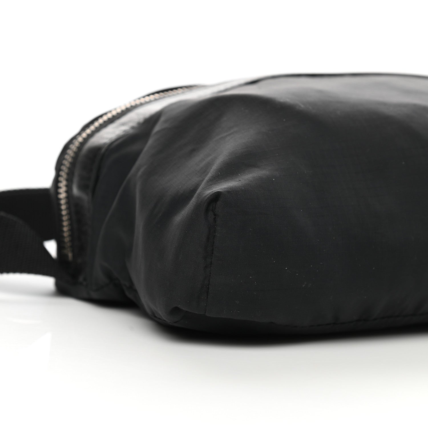 Saint Laurent Nylon City Fold Up Backpack Belt Bag Black 27 of 37