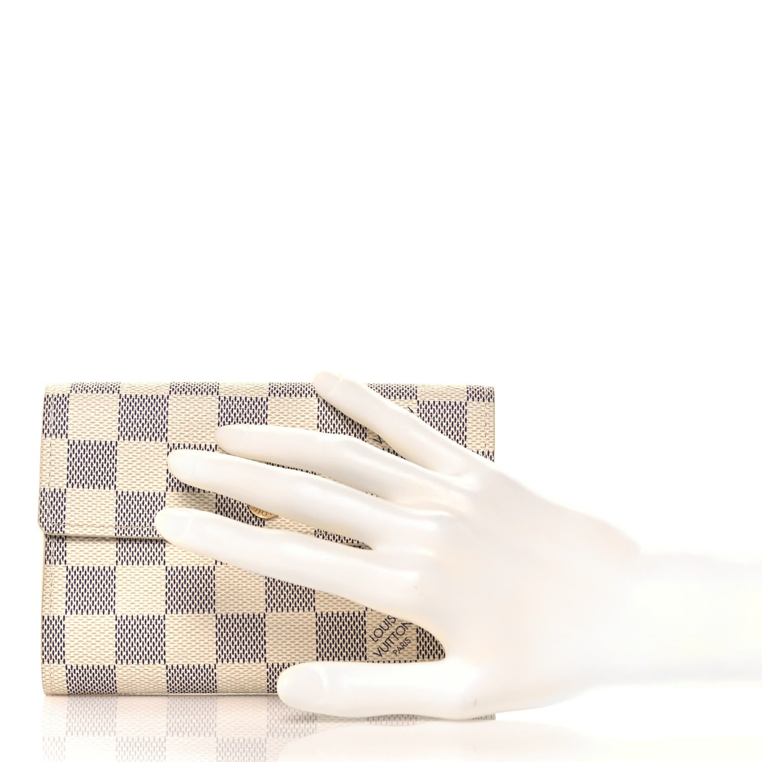 Louis Vuitton Damier Azur Alexandra Wallet 2 of 13