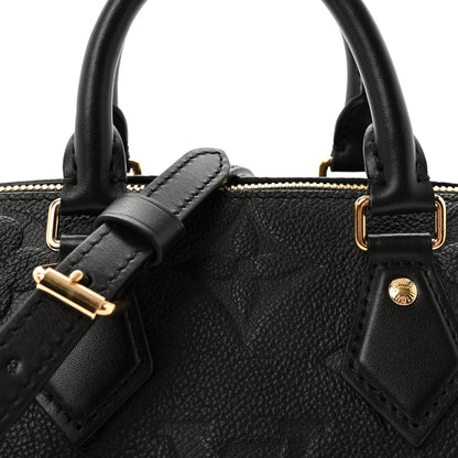 Louis Vuitton Empreinte Monogram Giant Speedy Bandouliere 20 Black 7 of 9