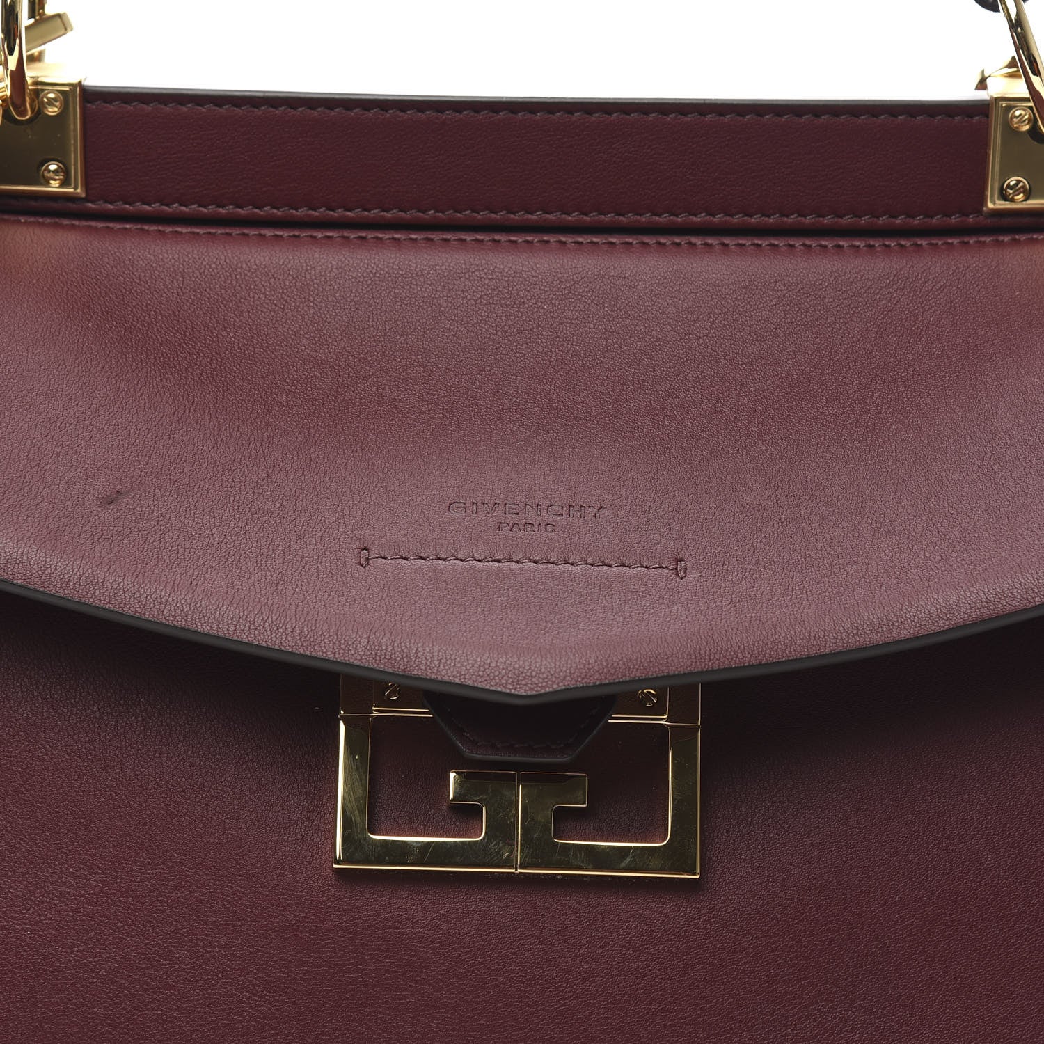 Givenchy Calfskin Small Mystic Shoulder Bag Aubergine 9 of 10