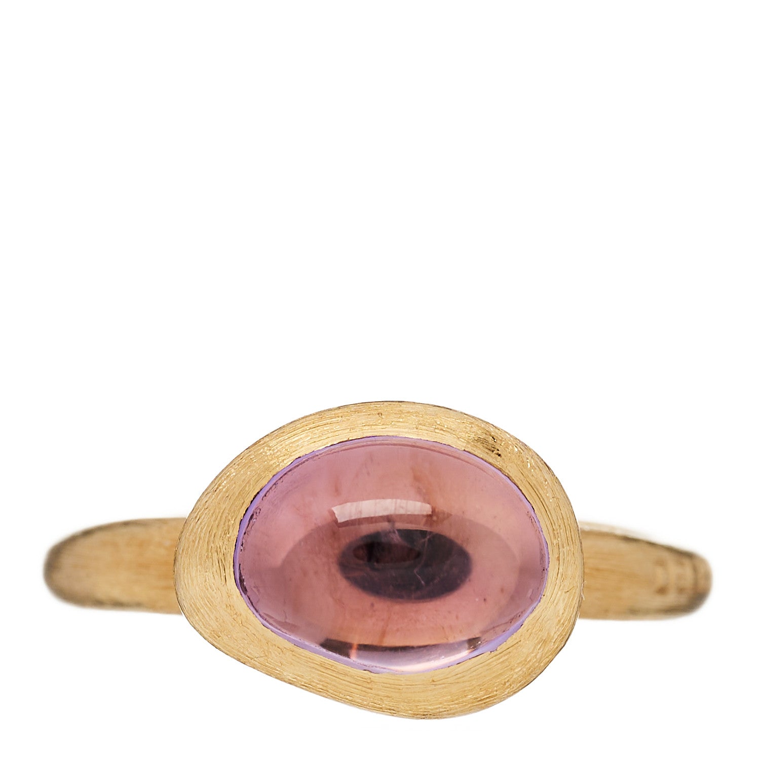 Marco Bicego 18K Yellow Gold Amethyst Confetti Ring 50 5.25 1 of 4