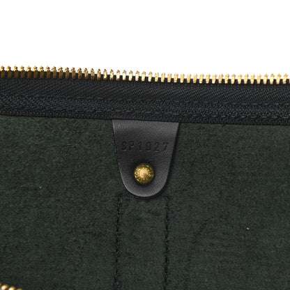 Louis Vuitton Epi Keepall 45 Black 6 of 12