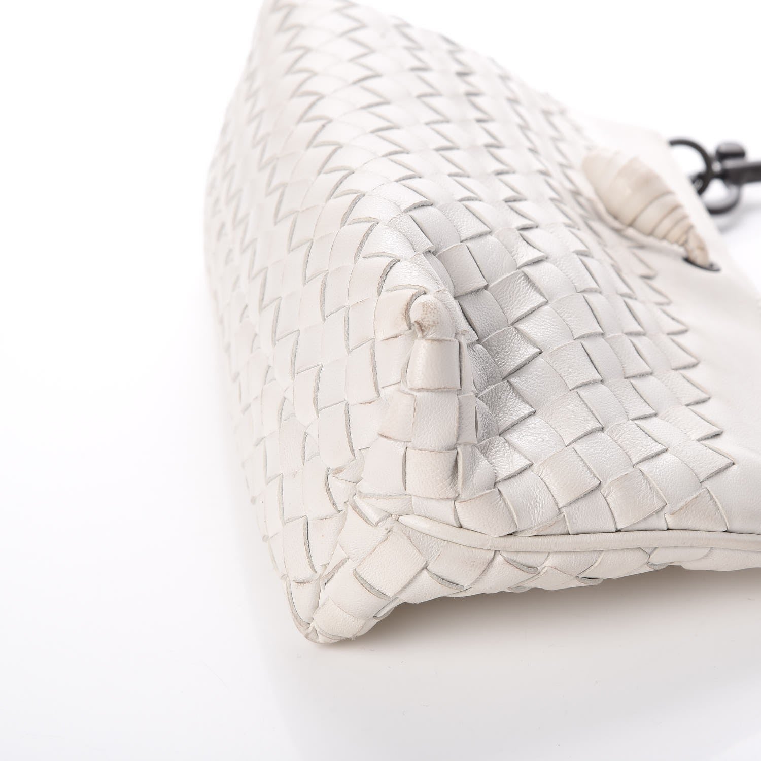 Bottega Veneta Nappa Intrecciato Mini Shoulder Bag White 18 of 19