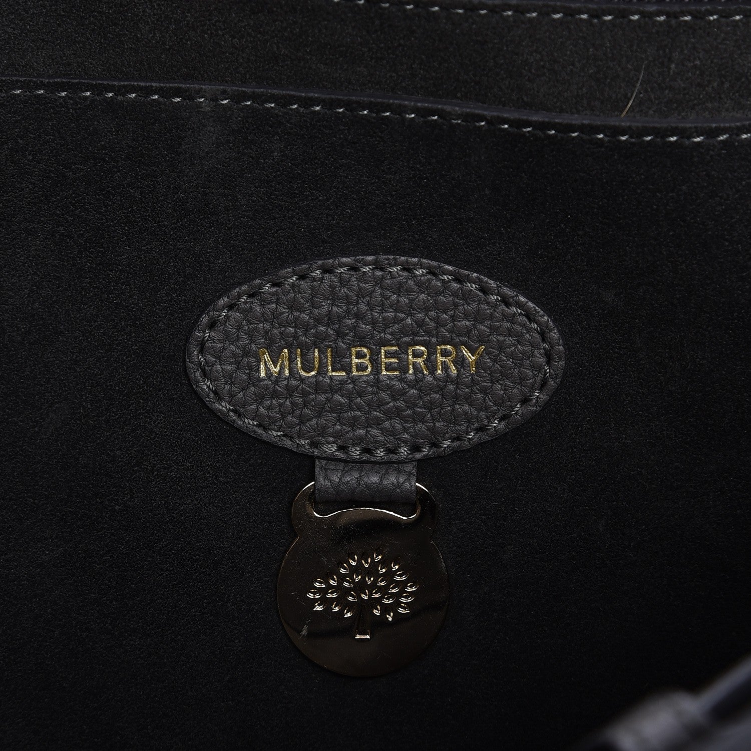 Mulberry Classic Grain Bayswater Mole Grey 6 of 13