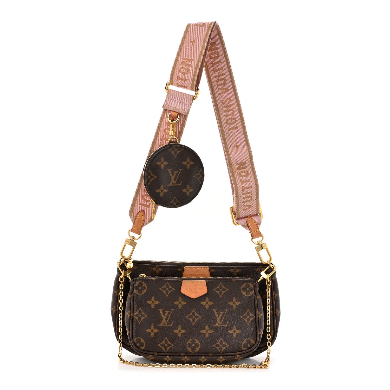 Louis Vuitton Monogram Multi Pochette Accessories Rose Clair 1 of 14