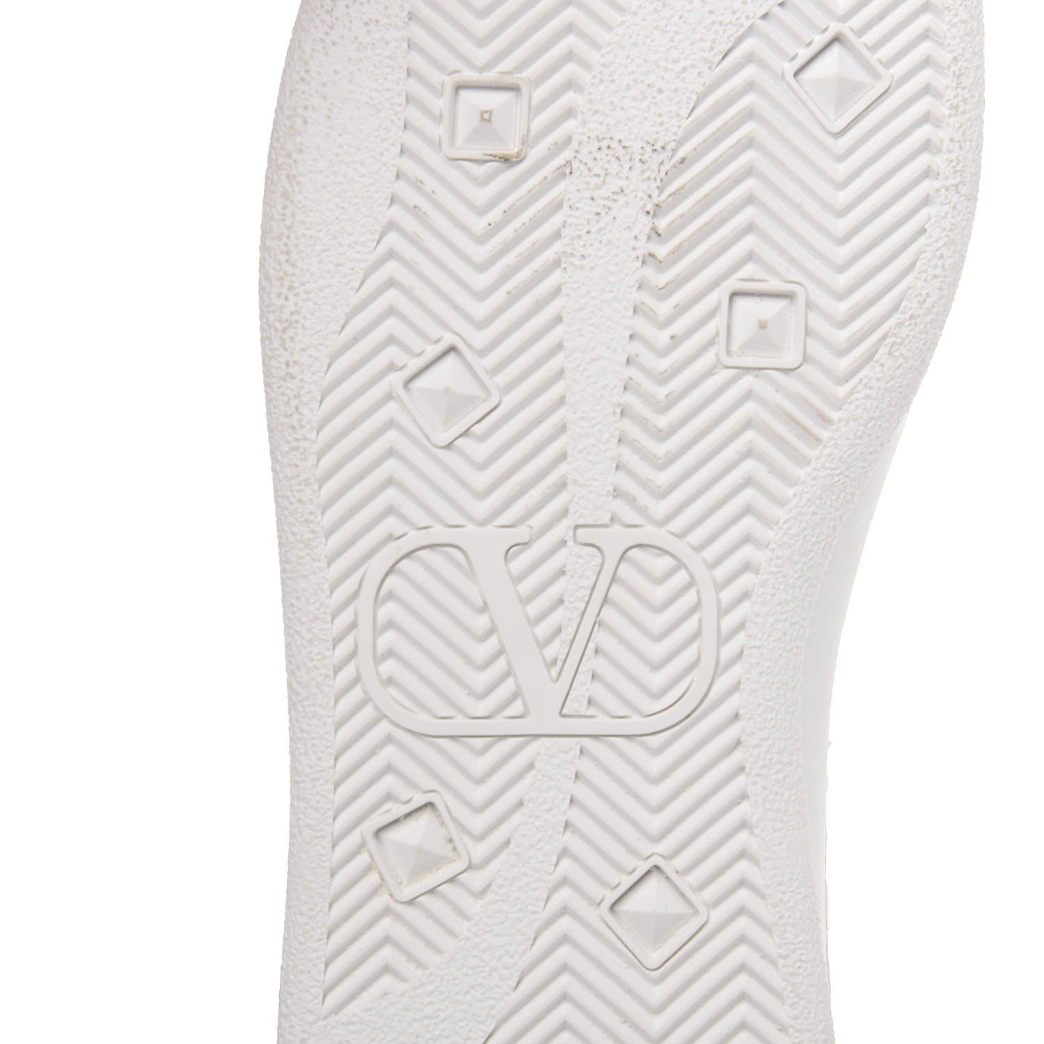 Valentino Garavani Calfskin Womens Backnet Sneakers 36 White Fluo Yellow 8 of 9